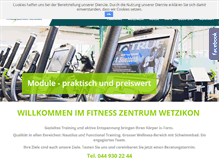 Tablet Screenshot of fzw.ch